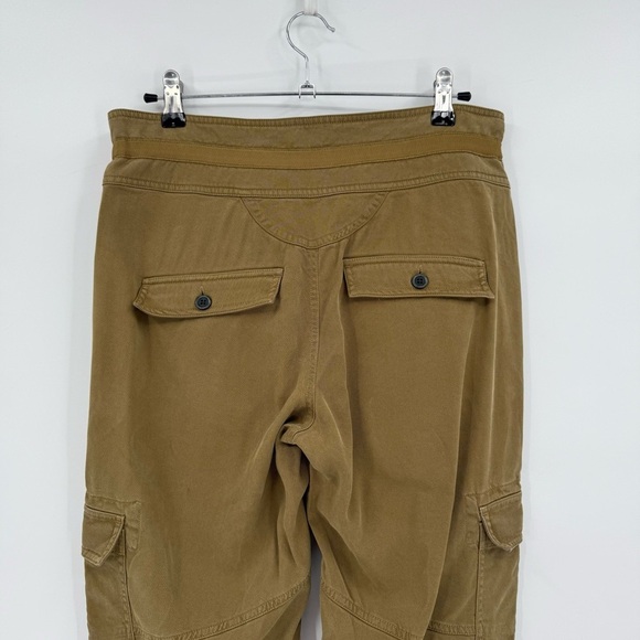 Sundance Iva Cargo Jogger Pants in Butternut Tan Size 6 - Picture 11 of 11